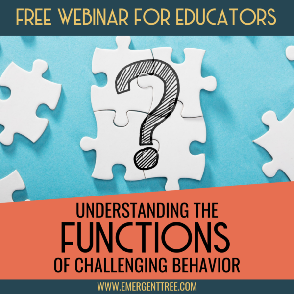 Basics 2: Understanding the Functions of Behavior – Emergent Tree ...
