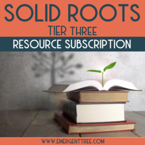 Solid Roots - Tier 3 Behavior Intervention Resources